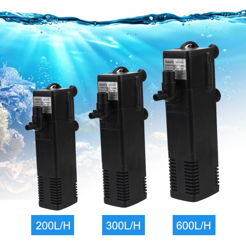 Marine Aquarium Overflow Box - Low Level Water Submersible Water Filter