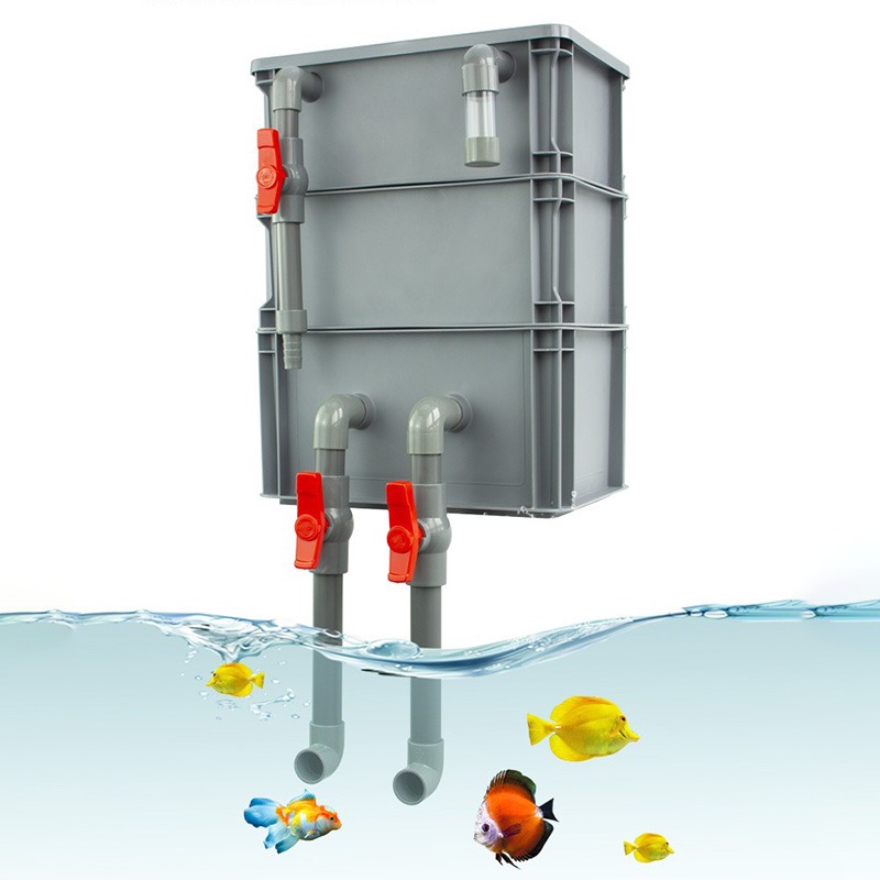 Marine Aquarium Overflow Box - DIY External Drip Flow Filter Box