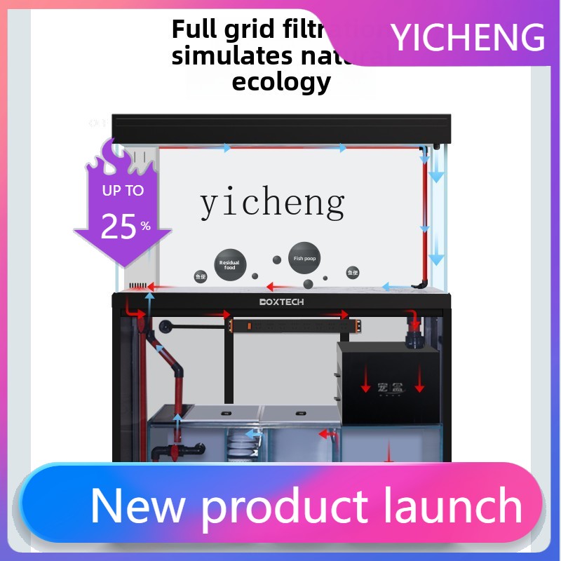 LYY  fish tank living room eco - đánh giá và giá Marine Aquarium With Sump