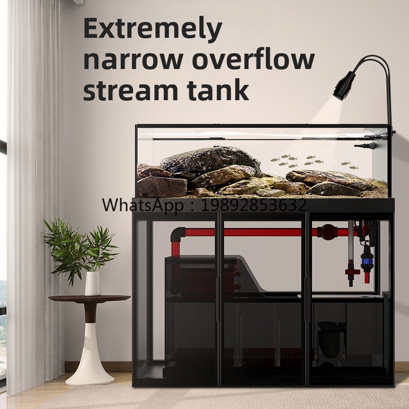 H3-26  Extremely narrow overfl - đánh giá và giá Marine Aquarium With Sump