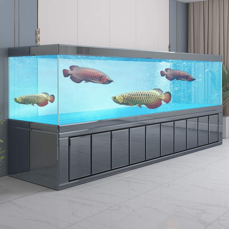 Large Jinlong fish tank aquari - đánh giá và giá Marine Aquarium With Sump