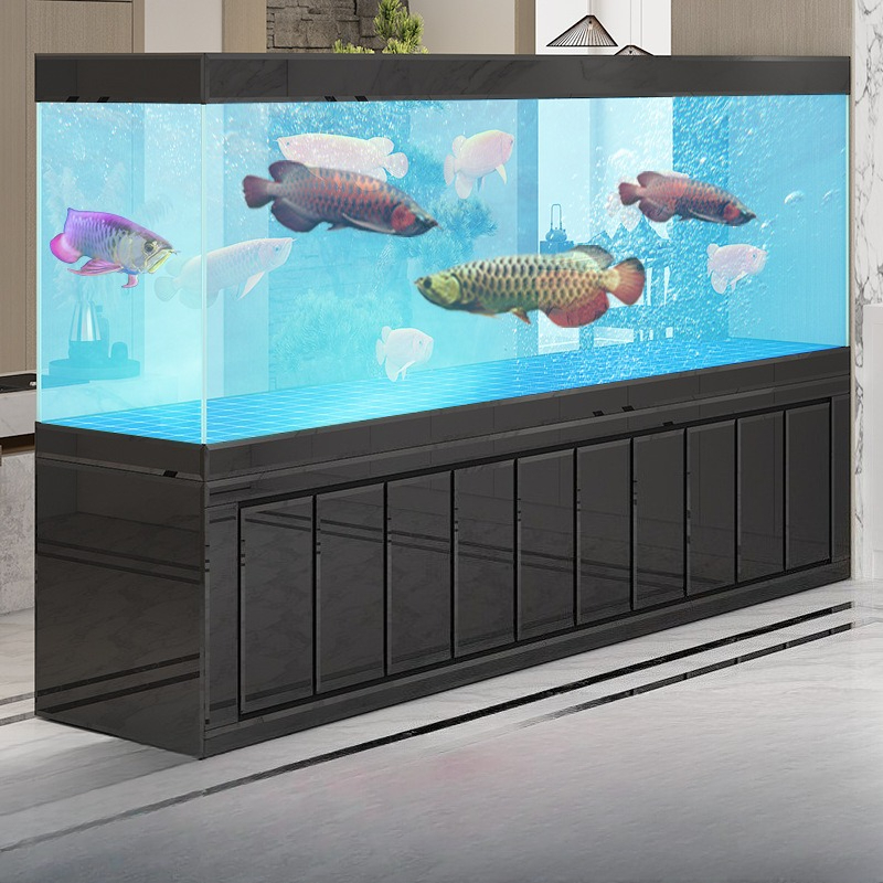 Large Jinlong fish tank aquari - đánh giá và giá Marine Aquarium With Sump