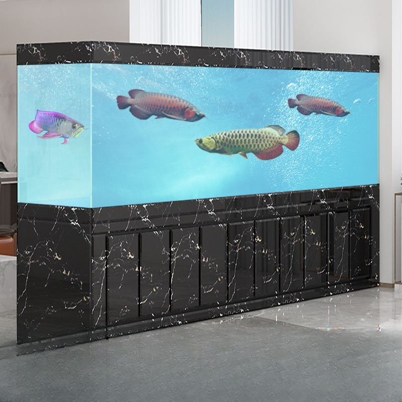 Large Jinlong fish tank aquari - đánh giá và giá Marine Aquarium With Sump