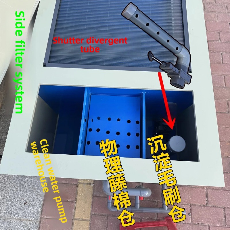 YG-12 Ultra-clear Glass Side F - đánh giá và giá Marine Aquarium With Sump