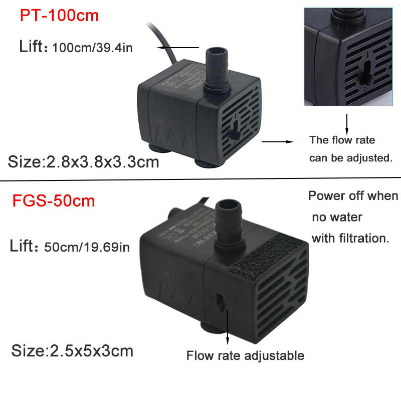 Ultra Quiet USB Aquarium Fish  - đánh giá và giá Marine Aquarium Nano
