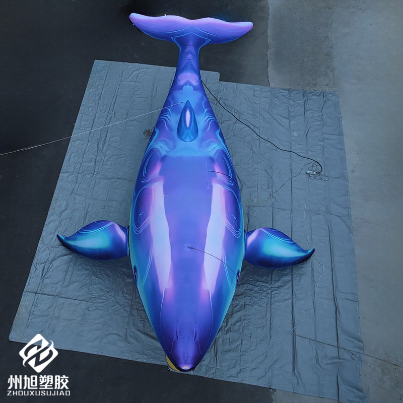 Inflatable blue whale, used as - đánh giá và giá Marine Aquarium Used