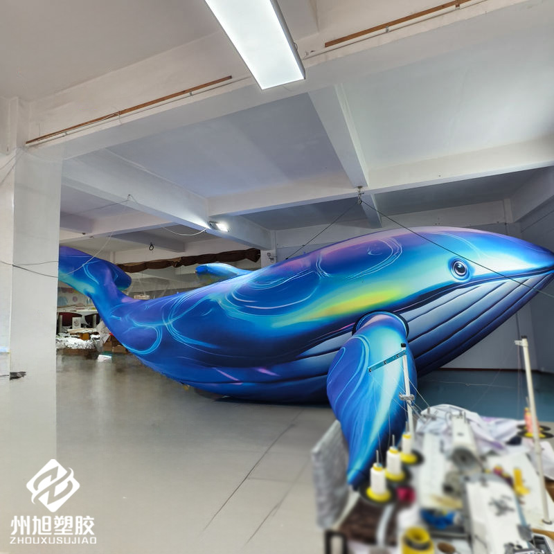 Inflatable blue whale, used as - đánh giá và giá Marine Aquarium Used