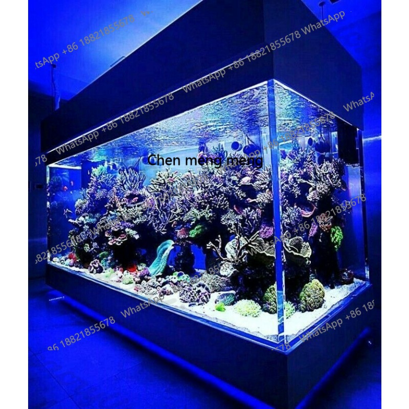 Large ultra clear Glass Acryli - đánh giá và giá Marine Aquarium With Sump