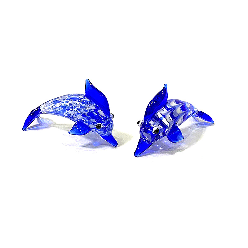 Handmade Mini Glass Dolphin Fi - đánh giá và giá Marine Aquarium Europe