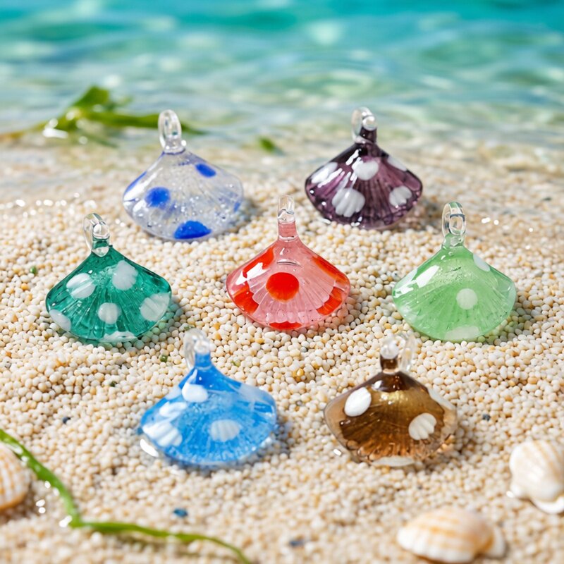 Colorful Mini Sea Shell Charm  - đánh giá và giá Marine Aquarium Europe