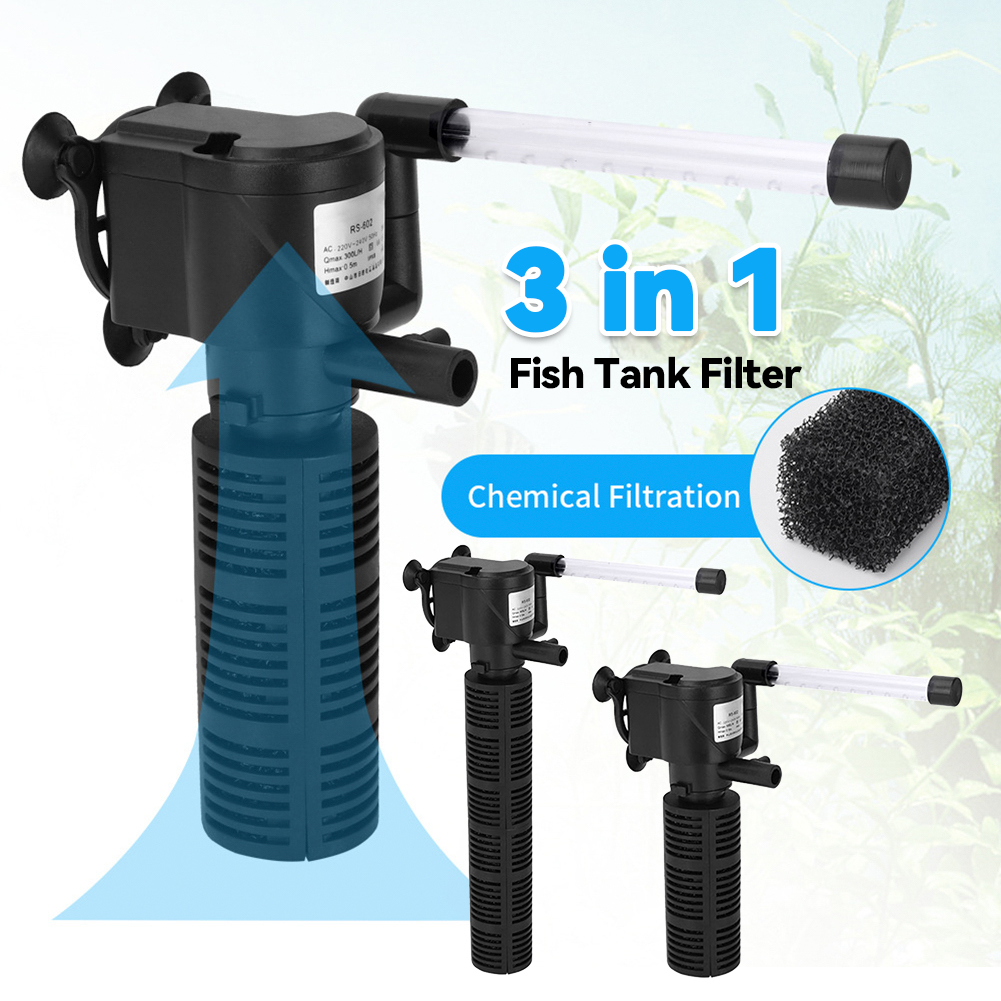 3 in 1 Aquarium Internal Filte - đánh giá và giá Marine Aquarium Overflow Box